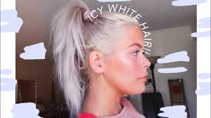 Make sure to tag us in your photos with #wellahair to show off your latest styles and be featured on our social channels. How To Get Icy White Hair Wella Colortango Ct18 Youtube