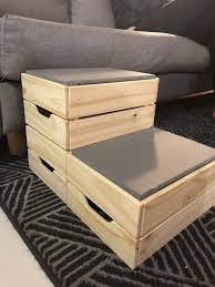 Perro Pequeno Haz Bricolaje Estos Pasos De Perro De Cajas Ikea The Best Ikea Hacks Bricolaje Escaleras Para Perros Escaleras Para Mascotas Cajas Ikea