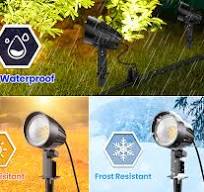 Flood Light Outdoor CRODIAL 15W Low Voltage Landscape ...