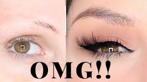 Here's the ebook you need: Trying Temporary Tattoo Eyebrows Do These Work Youtube
