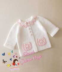 Preciosos 38 Modelos De Tejer Para Bebes Bebek Hirkasi Tejer Crochet Strick Baby Knitting Patterns Orgu Bebek Yelek