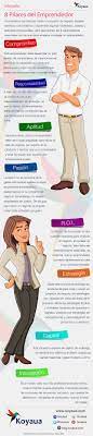 Los 8 Pilares Del Emprendedor Infografia Infographic Tics Y Formacion Emprendedor Emprendedurismo Emprendimiento