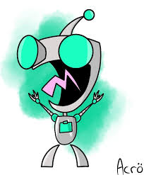 See more ideas about invader zim, invader zim characters, girly. Acro On Twitter Gir Decided To Draw This Cute Boi From Invader Zim Invaderzim Nickelodeon Myart Cartoon Gir