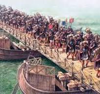 ROMAN PONTOON BRIDGES*** The ability for Rome to quickly ...