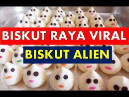 Biasanya kuih & biskut raya tradisional ini, rupanya tak menawan tapi rasanya memang mengancam. Resepi Biskut Raya Viral 2018 Biskut Alien Resepi Biskut Alien Youtube