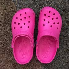 Crocs Shoes Neon Pink Crocs Brand New Color Pink Size 6 Pink Crocs Crocs Cool Crocs