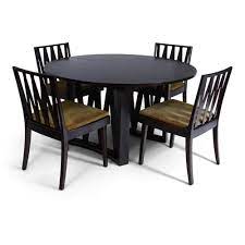 The chairs are lyre back side chairs by tell city chair co., out of tell city, indiana. American Dining Room Set By Paul Frankl For Johnson Furniture 1940s For Sale At Pamono