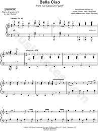 Tutte le genti che passeranno o bella ciao, bella ciao. Pianonow Bella Ciao Sheet Music Piano Solo In A Minor Download Print Sku Mn0184217