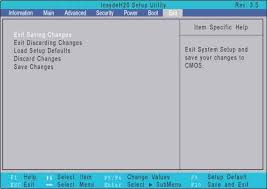 Open start menu, select power button. Insydeh20 Setup Utility Acer Aspire One Aod150 Jasper