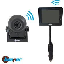 Camera Video De Recul Et Surveillance Sans Fil H1rf Beeper Feu Vert