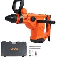 VEVOR Corded Hammer Drill, 1600W 175-350RPM Electric Demolition Drills,  2-Inch SDS-Max Rotary Hammer Driver, 3 Functions Chipping Power Tool Kit  for ...