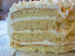 Lemon Layer Cake With Lemon Curd And Mascarpone Recipe Food Com Recipe Mascarpone Recipes Lemon Layer Cakes Italian Cream Cakes