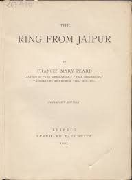 The ring from Jaipur /Leipzig 1905