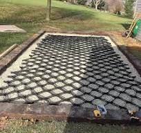 Amazon.com : Pea Gravel Grid Paving Stabilize, Geogrid Heavy ...