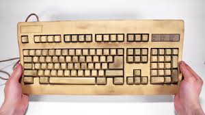 Cloths should be only slightly dampened, and keys. I Restored This Yellowed Keyboard For My Home Office Retro Tech Restoration Youtube