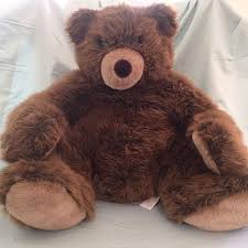Extra Large Teddy Bear Brown Plush Stuffed Animal Ikea Sitting 21 Inch Ikea Alloccasion Large Teddy Bear Plush Stuffed Animals Teddy Bear
