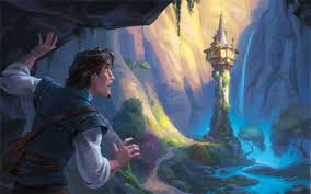 Rapunzel dengan pangeran menggambar dan mewarnai. Cerita Dongeng Rapunzel Gadis Berambut Panjang Asli Brothers Grimm