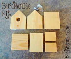 Since building birdhouses is pretty straightforward, it's a perfect project to tackle with your kids. Easy Diy Birdhouse Kit Project The Fit Cookie