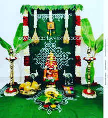 If i had delayed naievedyam would have been affected. Decorbykrishna On Twitter Being Simple Is Being Good Varalakshmi Vratham Decor By Sai Of Shamshabad Branch Hyderabad Bananatrees Betelleaves Perfectdecor Pooja Vratham Varalakshmivratham Varalakshmi Varalakshmipooja