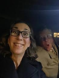 We just finished our last concert of the year. I wanted to get my picture  with my favorite Hammond organ player before we left! Love you,  sandrapayton1940 !