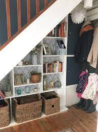 They have to be wide enough and straight forward allowing you to place a table there and some small shelves. 10 Easy Under Stair Storage Ideas Melanie Jade Design