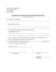 Resignation letter of accountant writing tips · be courteous and formal but brief. How To Resign As Registered Agent For Nebraska Llc Or Corporation