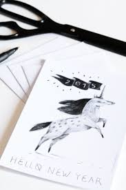 Une Carte De Voeux Licorne A Telecharger Gratuitement Carte De Voeux Carte Decoration Du Nouvel An