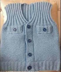 Acemi Orguculer Icin Yapmasi Kolay Yaka Ve Kol Kesimi Olmayan Basit Guzel Bir Model Basit Yelek Yapimi 1 2 Yas Alintidir M Baby Knitting Patterns Yelek Orgu