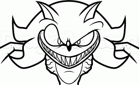 He is a protagonist in sonic.exe: Sonic Exe Coloring Pages Coloring Home
