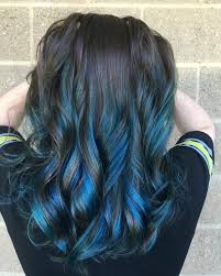 Hair Colors 2019 The Latest Trends For Spring Useful Ideas Dark Blue Hair Dark Brown Hair Dye Blue Hair Highlights