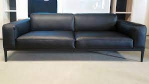 Hochwertig zeigt sich das ledersofa in schwarz. Sofa Freistil 167 Rolf Benz Echtleder Schwarz 3 Sitzer 221 Cm
