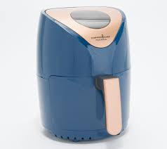 Hot air outlet vent 8. Copper Chef Power 2 Qt 1000w Digital Air Fryer W Touch Screen Refurbished Walmart Com Walmart Com