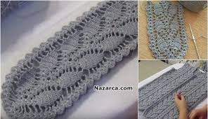 uzun motifleri birlesimi ile tam anlatimli kadin yelegi nazarca com orgu baby knitting patterns boncuk dokuma desenleri