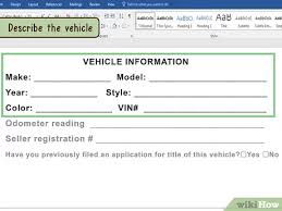 Sign over the vehicle title to the new owner and fill out a bill of sale if required by your state. 3 Ways To Write A Bill Of Sale Wikihow