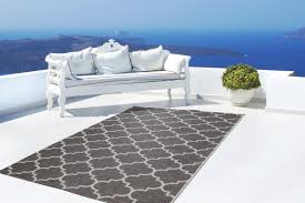 Outdoor teppiche sind in den schönen und warmen tagen nicht mehr wegzudenken. Teppich Outdoor Marokkanisches Muster Maroc Design Modern Grau Beige Ebay