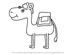 Try to use only smooth lines for the animal to be more realistic. Step By Step How To Draw A Camel For Kids Drawingtutorials101 Com