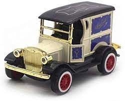 Lw Model T Vintage Cars Retro Style 1 32 Scale Diecast Car Model Collection Light Sound Yellow Classic Cars Trucks Old Vintage Cars Cars Trucks