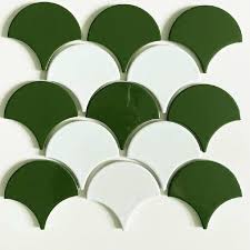 Gạch Mosaic vảy cá trang trí VC02 | Vật Liệu Xây Dựng Gạch Ngói Việt Nam