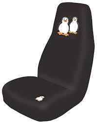 Saddleman Universal Front Bucket Seat Cover Velour Fabric Black Penguin Bucket Seat Covers Velour Fabric Seat Cover