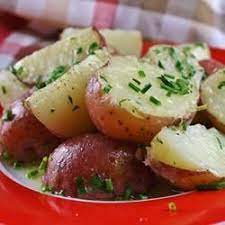 Boiled Potatoes With Chives Recipe Red Potato Recipes Recipes Chives Recipe