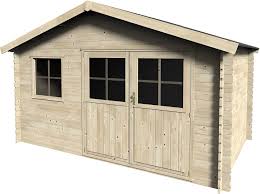 Abri Bois Ep28mm 8m2 Bricomarche