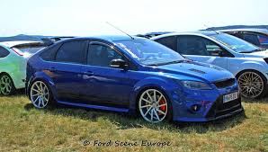 Blue Ford Focus St Rs Mk2 5 5 Doors Ford Focus St Ford Focus Ford Motorsport