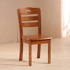solid wood dining chair home back