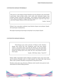 Ajukan pertanyaan tentang tugas sekolahmu. Spm Format Pentaksiran Bahasa Melayu Kod 1103 Sijil Pelajaran Malaysia Mulai 2021 Cikgu Share