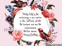 Birthday Wishes For Myself At 40 40th Birthday Wishes Quotes And Messages Happy 40th Birthday Messages 40th Birthday Messages 40th Birthday Wishes