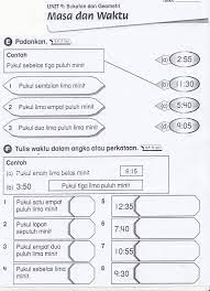 Pembelajaran masa dan waktu tahun 4. Soalan Matematik Masa Dan Waktu Tahun 2 Selangor T