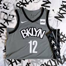 Men's fanatics branded white/black brooklyn nets linear logo comfy colorblock. Brooklyn Nets 2019 20 Statement Edition Uniform Uniswag