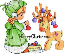 Find boy object path related clipart images. Christmas Reindeer Animated Precious Moments In This Moment Clip Art