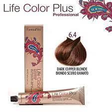 Vivid color reflects, long lasting shine. Farmavita Life Color Plus Hair Color 6 4 Dark Copper Blonde 100ml Amazon De Beauty