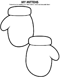 Color wonder mess free prehistoric pals dinosaur coloring pages & markers $ 9.99. My Mittens Coloring Page Crayola Com